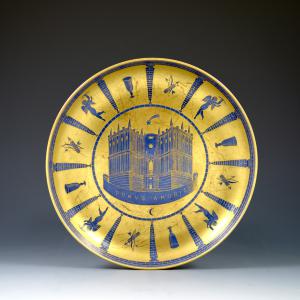 Piattella Domus Amoris - Gio Ponti, Richard-Ginori, 1925